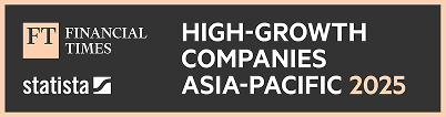 Financial Times and Statista High-Growth Companies Asia-Pacific 2025 banner